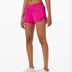 Lululemon ripened raspberry shorts